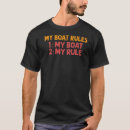 Suche nach mein boot meine regeln tshirts Fisch