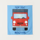 Suche nach roter lastwagen poster Für kinder