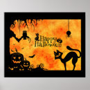 Suche nach eule im baum poster Halloween