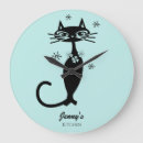 Suche nach vintage katze wanduhren Atomar