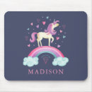 Suche nach regenbogen einhorn mousepads Girl