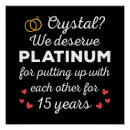 Suche nach 15 hochzeitstag poster Liebe