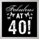 Suche nach der 40 geburtstag frau poster Für sie