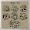 Suche nach sünden poster Cartoon