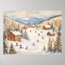 Suche nach vintage winter poster Ski