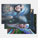 Suche nach feen geschenkpapier Blau