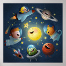 Suche nach astronaut dem mond poster kinder poster Galaxie