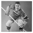 Suche nach genuss fliesen Betrachten der kamera