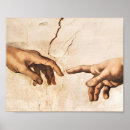 Suche nach creation of adam poster Michelangelo