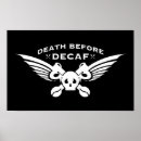 Suche nach tod poster Schwarz weiß