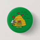 Suche nach bienen cartoon buttons Niedlich