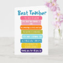 Suche nach besten lehrer karten Beste lehrerin je