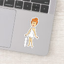 Suche nach wilma aufkleber Hanna barbera cartoon