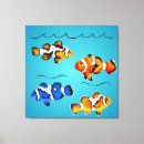 Suche nach fisch leinwandbilder Muschel