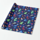 Suche nach weltraum geschenkpapier Dinosaurier