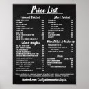 Suche nach price list poster Salon