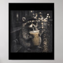 Suche nach lustiger waschbär poster Kaffee