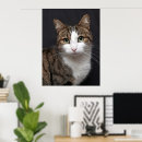 Suche nach gestreifte katze poster Grüne augen