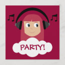 Suche nach kopfhörer einladungen Party