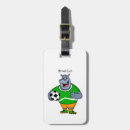 Suche nach fußballspieler gepäckanhänger Cartoon