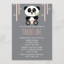 Suche nach kawaii panda einladungen Mother to be
