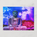 Suche nach der weg zur erleuchtung postkarten Buddha