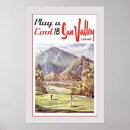 Suche nach sun valley poster Vintag