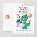 Suche nach 3 dino geburtstag karten Boy