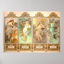 Suche nach alphonse mucha vier jahreszeiten poster Winter