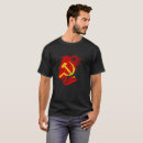 Suche nach sowjetische flagge tshirts Hammer und sichel