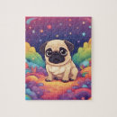 Suche nach niedlicher mops puzzle Welpe