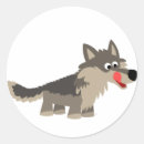 Suche nach cartoon wolf aufkleber Wölfe