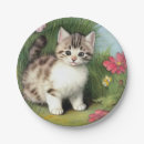 Suche nach vintage katzen teller Blume