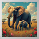 Suche nach roter elefant poster Natur
