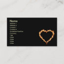 Suche nach brennende flammen visitenkarten Heiß