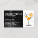 Suche nach bartender visitenkarten Martini