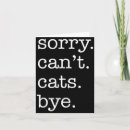 Suche nach entschuldigung karten Katze