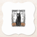 Suche nach die schwarze katze untersetzer Gruselige designs