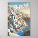 Suche nach santorini poster Griechische insel