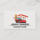 Suche nach tankstelle visitenkarten Auto