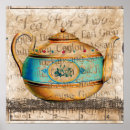 Suche nach vintage teezeit poster Blau