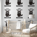 Suche nach lustige waschbär kunst poster Niedlich