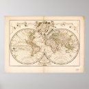 Suche nach mappemonde poster Vintag