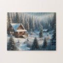 Suche nach schneelandschaft puzzle Winterlandschaft