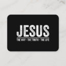 Suche nach christus visitenkarten Jesus
