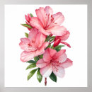 Suche nach rosa azaleen poster Malerei