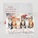Suche nach katze im schnee poster Aquarell