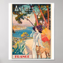Suche nach antibes poster Vintag