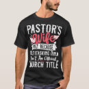 Suche nach pastor ehefrau tshirts Spaß
