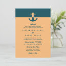 Suche nach nautical wedding einladungen Anker